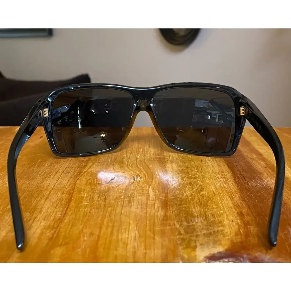 Vintage Y2K Electric Captain AHAB Black Sunglasses Snow Surf California Eyewear